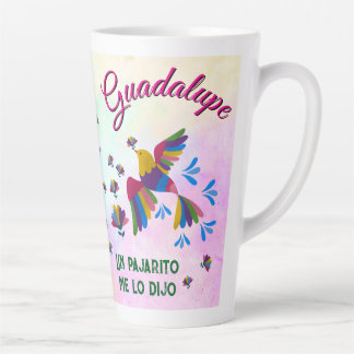 Tasse Latte "Me lo dijo un pajarito" editable