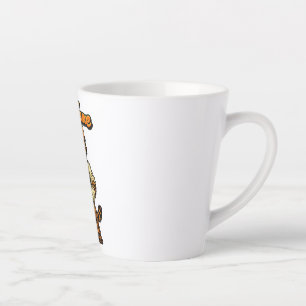 Tasse Latte Mécanicien chat tigré mignon personnalisé