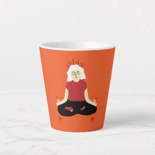 Tasse Latte Méditation transcendante