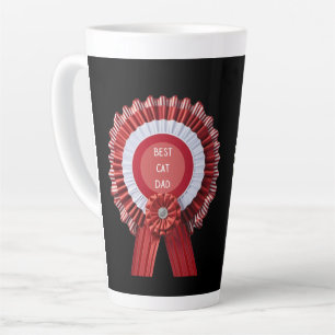 Tasse Latte Meilleur Papa Chat Propriétaire de Animal Photo Pe