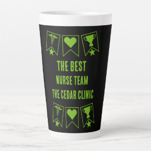 Tasse Latte Meilleure équipe d'infirmières