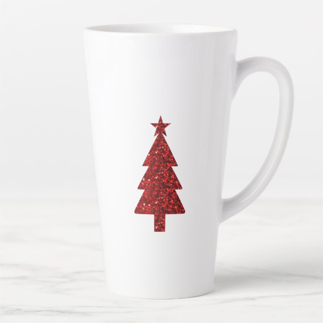 Tasse Latte Merry and Bright Christmas (Droite)