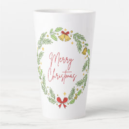 Tasse Latte Merry Christmas