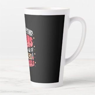 Tasse Latte Mes ongles peints de rêves