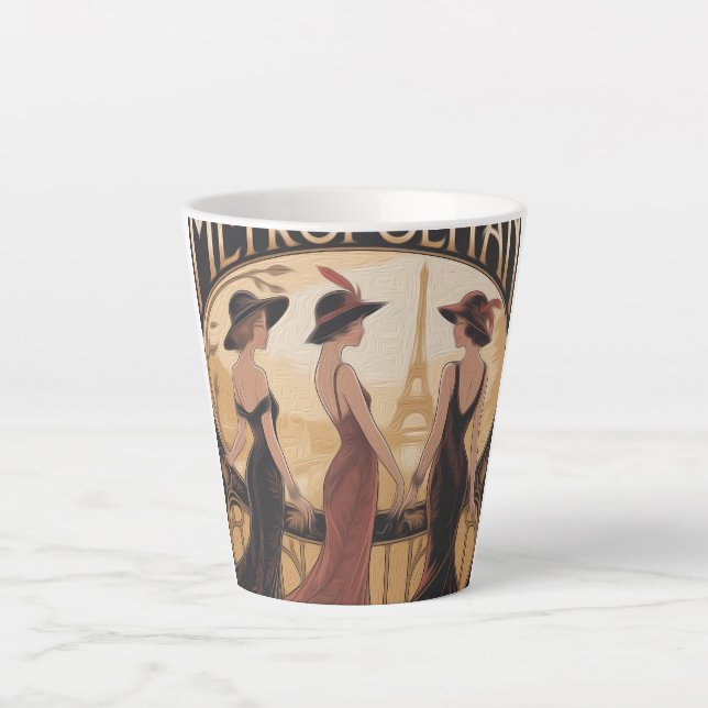 Tasse Latte Metropolitan Jugendstil (Vorderseite)