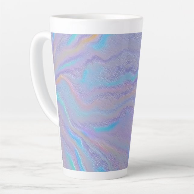 Tasse Latte Mezmerizing Iridescence Stone (Angle gauche)
