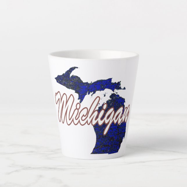 Tasse Latte Michigan (Devant)