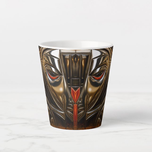 Tasse Latte Midnight Bronze Muse Metal (Devant)