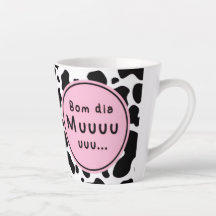 Mignon design de vache Kawaii “Bom Dia Muuuuu”