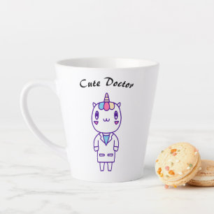 Tasse Latte Mignon Kawaii Humour de Vétérinaire Soins aux Anim