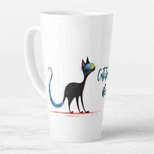Tasse Latte Missy Miss Latte Cup — 100% Catitude, 0% Pitié