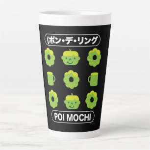 Tasse Latte Mochi Donuts Poi Mochi Et Café
