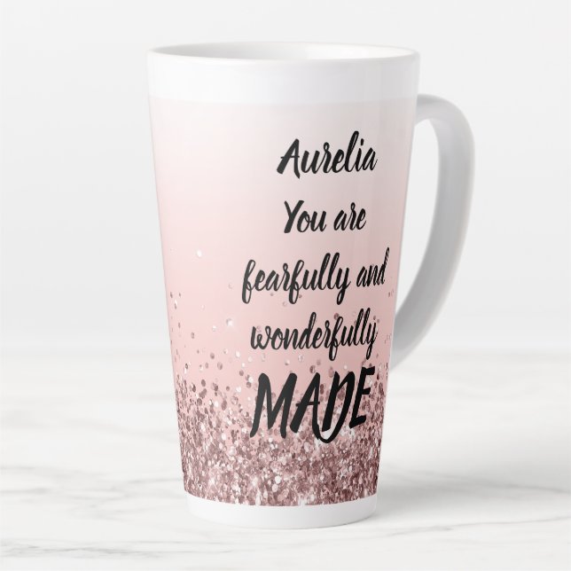 Tasse Latte Modèle Latte Mug, terriblement et merveilleusement (Angle droit)