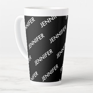 Tasse Latte Moderne Extravagant Vous L'Appelez Personnalisé No