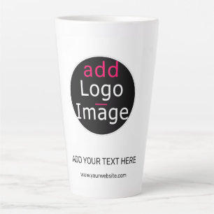 Tasse Latte Moderne Professionnel Personnalisable Entreprise B
