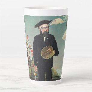 Tasse Latte Moi-même : Portrait – Paysage, Henri Rousseau 1890