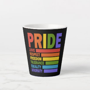 Tasse Latte Mois de la fierté LGBT
