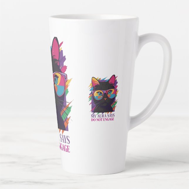 TASSE LATTE MON AURA DIT (Droite)