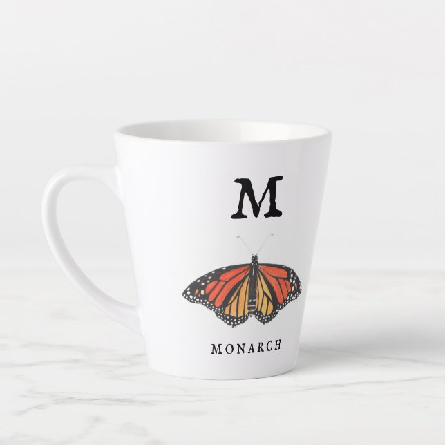 Tasse Latte Monarque et Ladybug (Gauche)