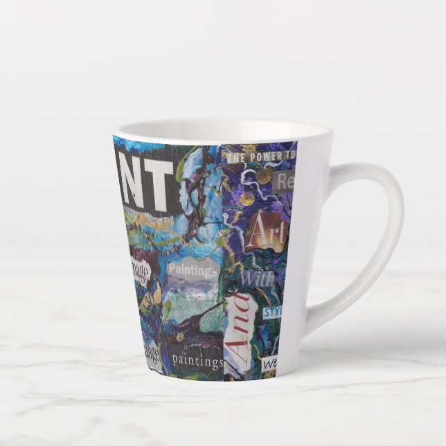 Tasse Latte monde de l'art (Droite)