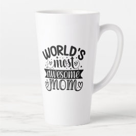 Tasse Latte Mondes les plus merveilleux maman