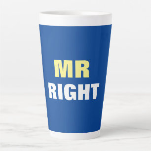 Tasse Latte Monsieur Droite