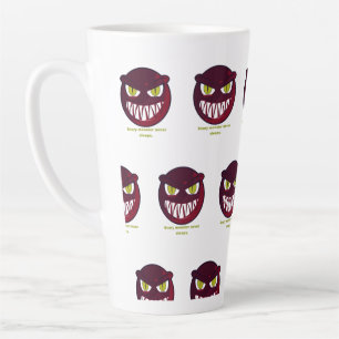 Tasse Latte Monstre effrayant ne dort jamais