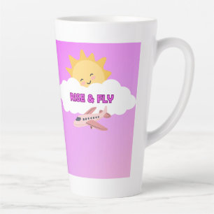 Tasse Latte Monter et voler la boule