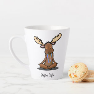 Tasse Latte Moose de café