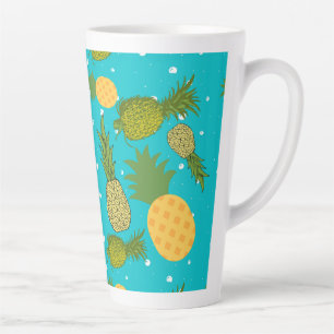 Tasse Latte motif ananas