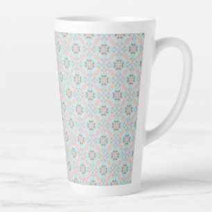 Tasse Latte Motif coquillage sans couture