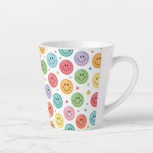 Motif d'émoji souriant