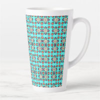 Motif mandala floral sans couture