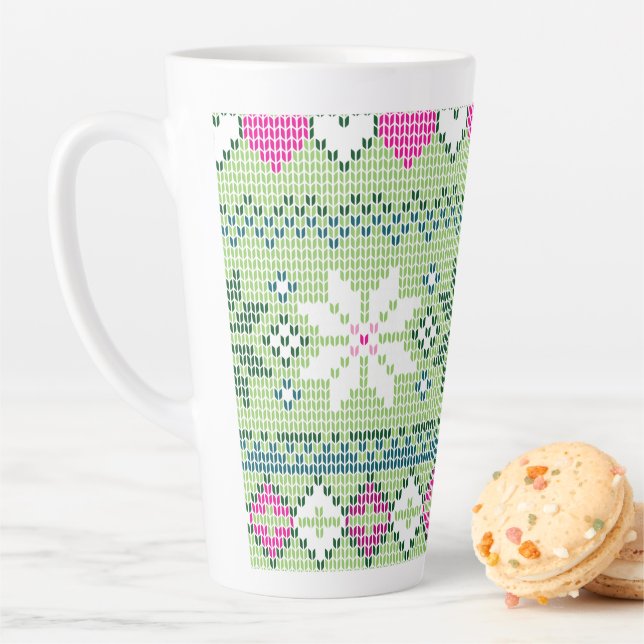 Tasse Latte Motifs simples Motif 2 (En situation)