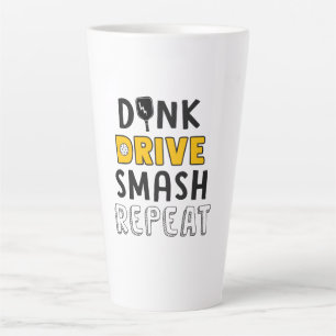 Tasse Latte Mug, Amusant, Beau article de Pickleball