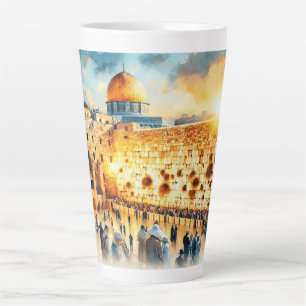 Tasse Latte Mur occidental Jérusalem