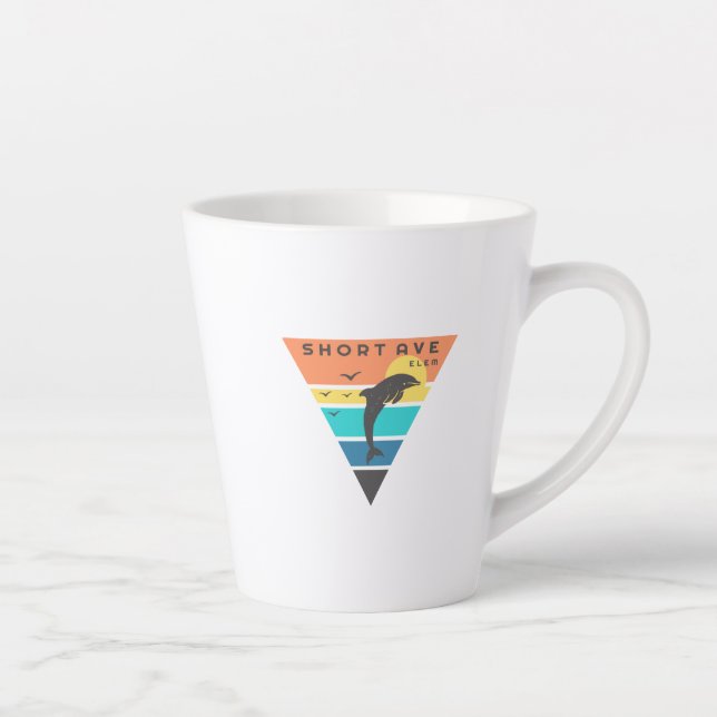 Tasse Latte Musique (Droite)
