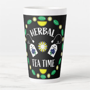 Tasse Latte Musique de buveurs de plantes