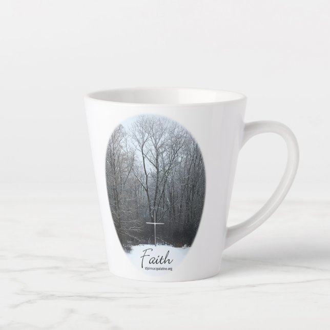 Tasse Latte Musique de foi (Droite)