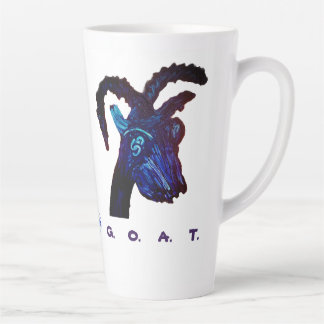 Tasse Latte Musique de la tête de chèvre