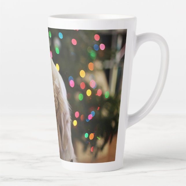 Tasse Latte Musique Latte de Noël (Droite)