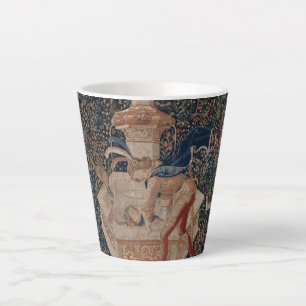 Tasse Latte Narcisse au Puits, Tapisserie Médiévale