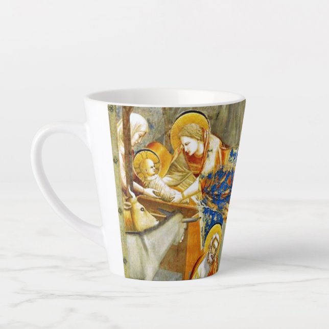Tasse Latte Nativité Naissance de Jésus (Gauche)