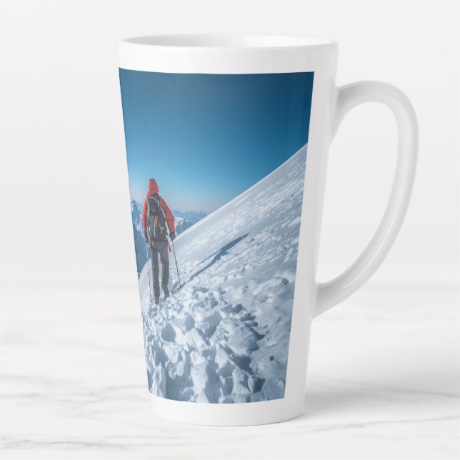 Tasse Latte Nature Adventure Design  (Droite)