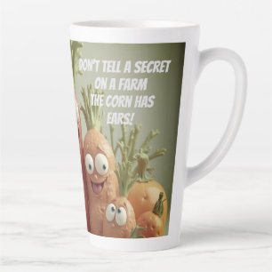 Tasse Latte Ne divulgue pas de secrets à la ferme