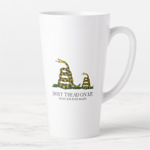 Tasse Latte Ne Marche Pas Sur Moi Ou Mon Fils Gadsden Flag Mem