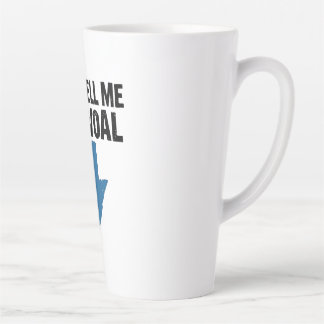 Tasse Latte Ne me dis pas le woal - Flèche brisée