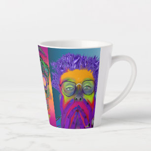 Tasse Latte ne touche pas à ton visage !