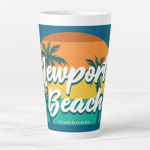 Tasse Latte Newport Beach Californie