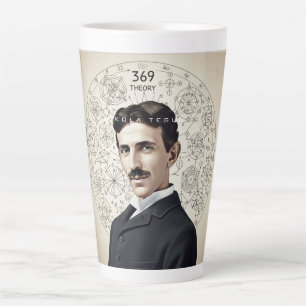 Tasse Latte Nikola Tesla - 369 La clé de l'univers